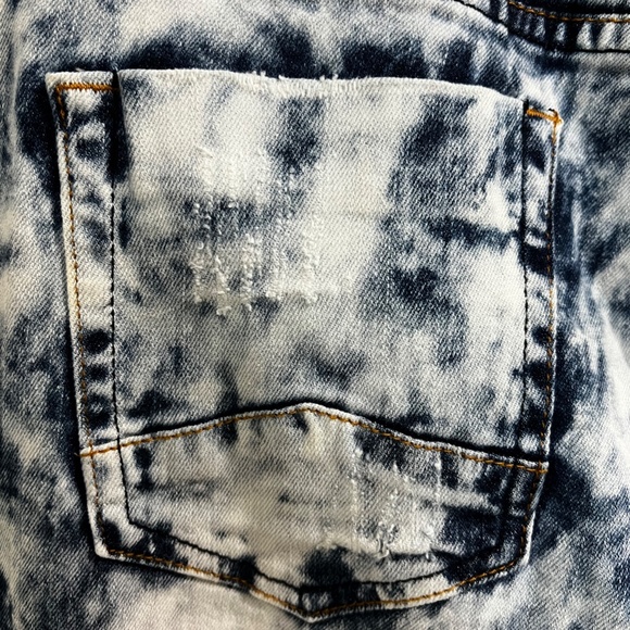 VIP Vintage Acid Washed and Destroyed Jeans - Picture 8 of 11